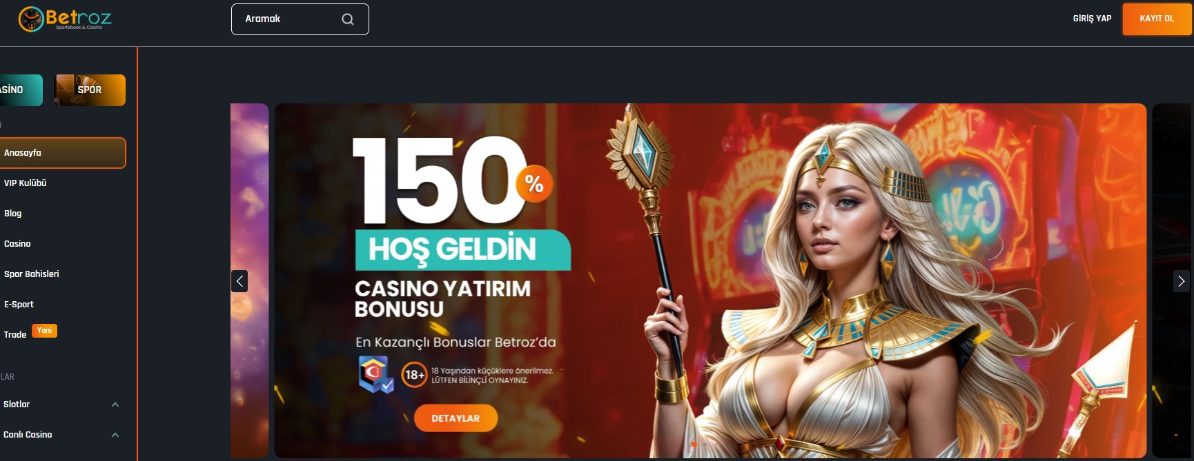 Betroz Giriş